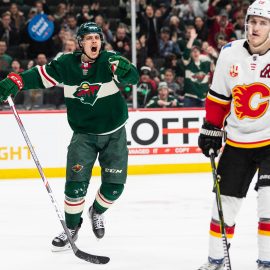 NHL: Calgary Flames at Minnesota Wild