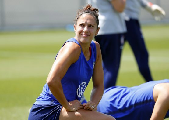 Soccer: Womens World Cup-USA Training Session