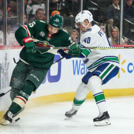 NHL: Vancouver Canucks at Minnesota Wild