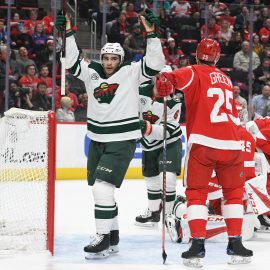 NHL: Minnesota Wild at Detroit Red Wings