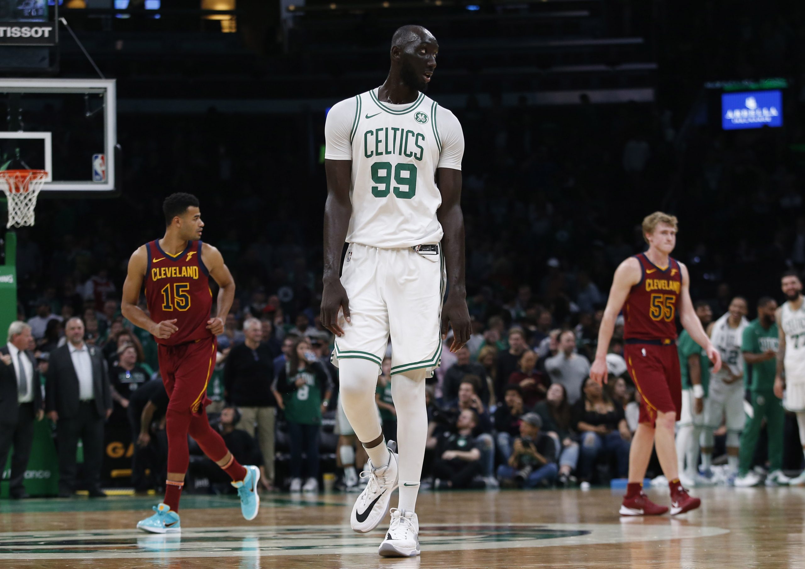 NBA: Preseason-Cleveland Cavaliers at Boston Celtics