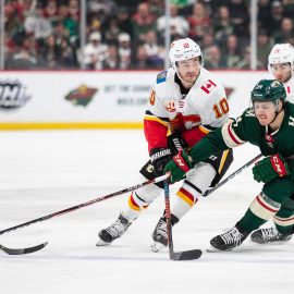 NHL: Calgary Flames at Minnesota Wild