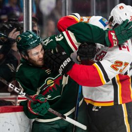 NHL: Calgary Flames at Minnesota Wild