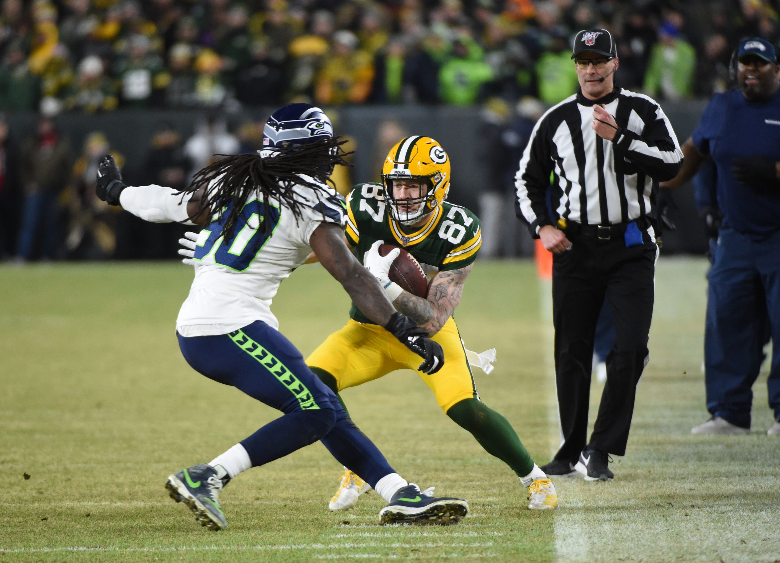 NFL: NFC Divisional Round-Seattle Seahawks At Green Bay Packers