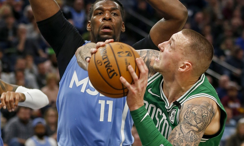 NBA: Boston Celtics at Minnesota Timberwolves