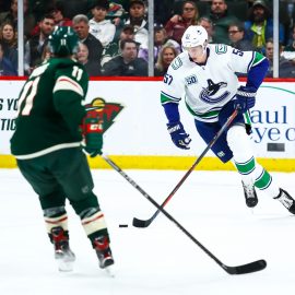 NHL: Vancouver Canucks at Minnesota Wild