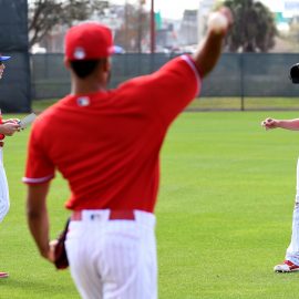 MLB: Philadelphia Phillies-Workouts