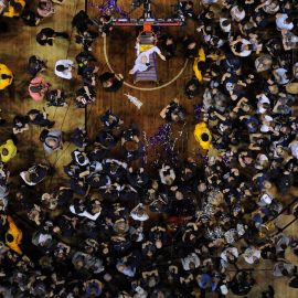 NCAA Basketball: Mountain West Conference Tournament- Utah State vs San Diego State