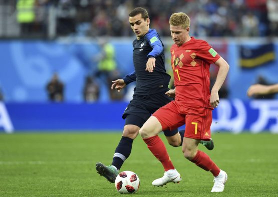 Soccer: World Cup-France vs Belgium