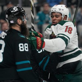 NHL: Minnesota Wild at San Jose Sharks