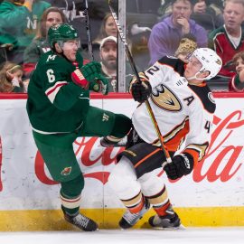 NHL: Anaheim Ducks at Minnesota Wild