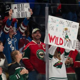 NHL: Minnesota Wild at Colorado Avalanche