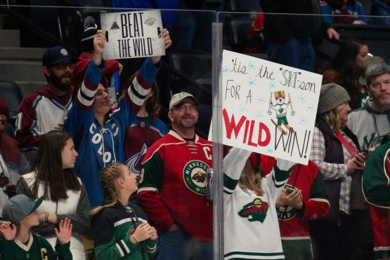 NHL: Minnesota Wild at Colorado Avalanche