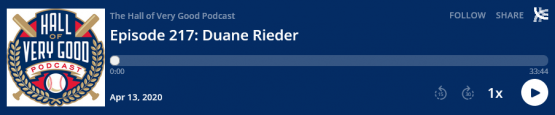 The HOVG Podcast: Duane Rieder
