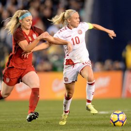 Soccer: International Friendly Women's Soccer-Denmark at U.S.A.