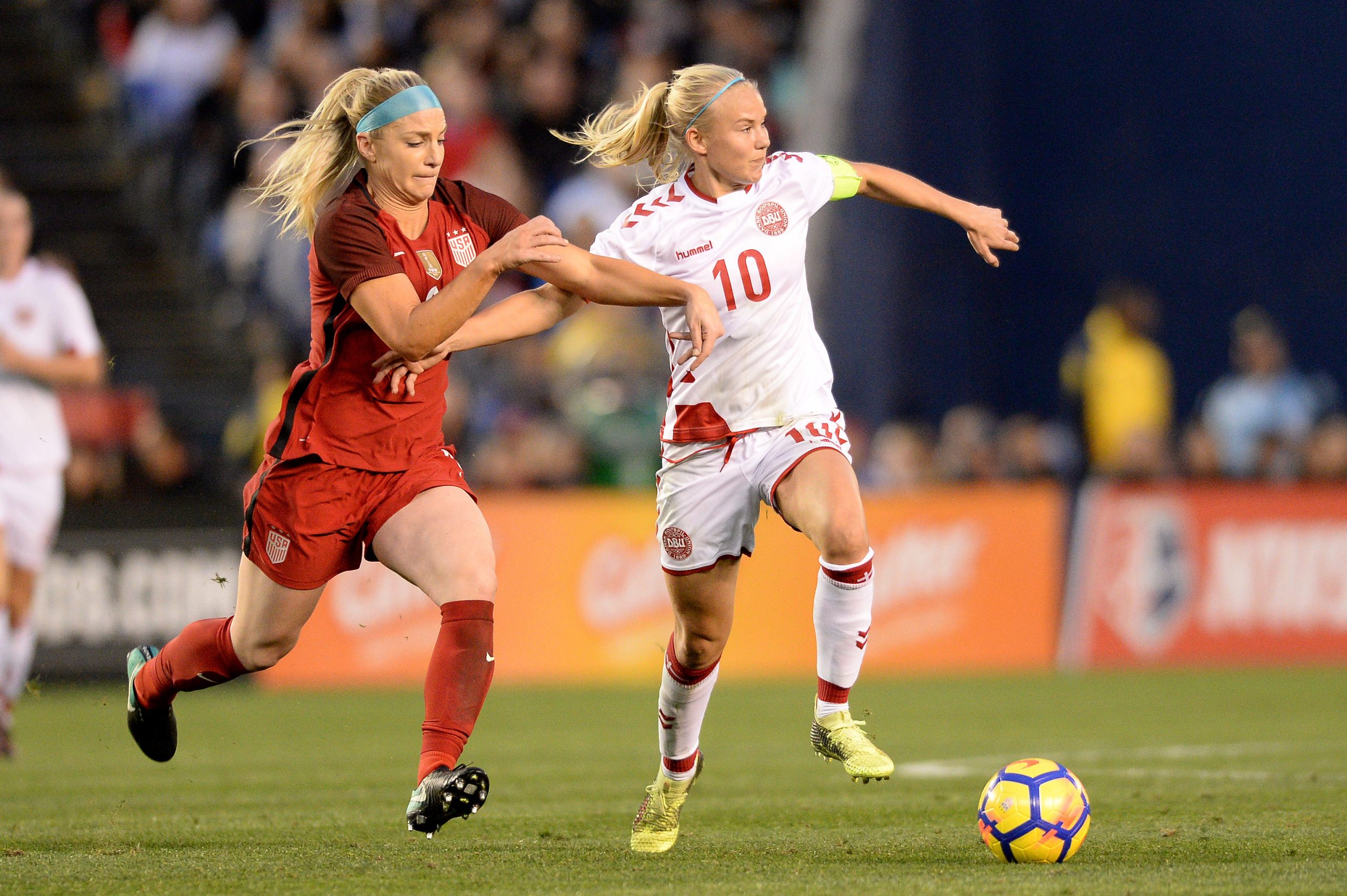 Soccer: International Friendly Women's Soccer-Denmark at U.S.A.
