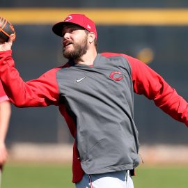 MLB: Cincinnati Reds-Workouts