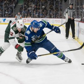 NHL: Minnesota Wild at Vancouver Canucks