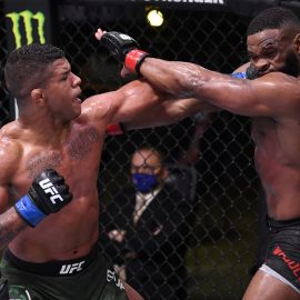 gilbert burns tyron woodley