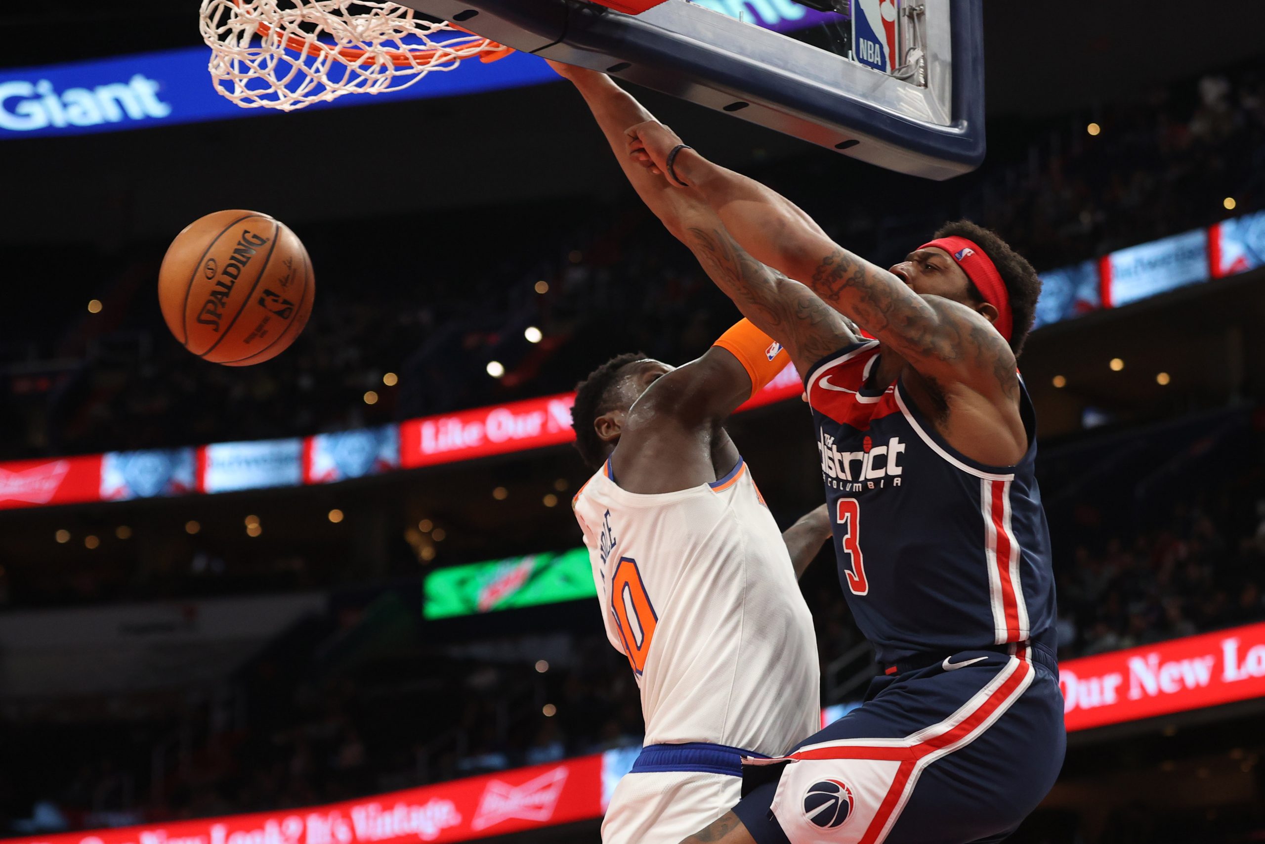 NBA: New York Knicks at Washington Wizards