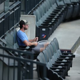 MLB: New York Mets-Workouts