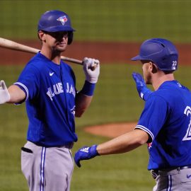 MLB: Exhibition-Toronto Blue Jays at Boston Red Sox