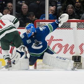 NHL: Minnesota Wild at Vancouver Canucks