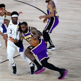 NBA: Los Angeles Lakers at Indiana Pacers