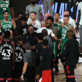 NBA: Playoffs-Toronto Raptors at Boston Celtics