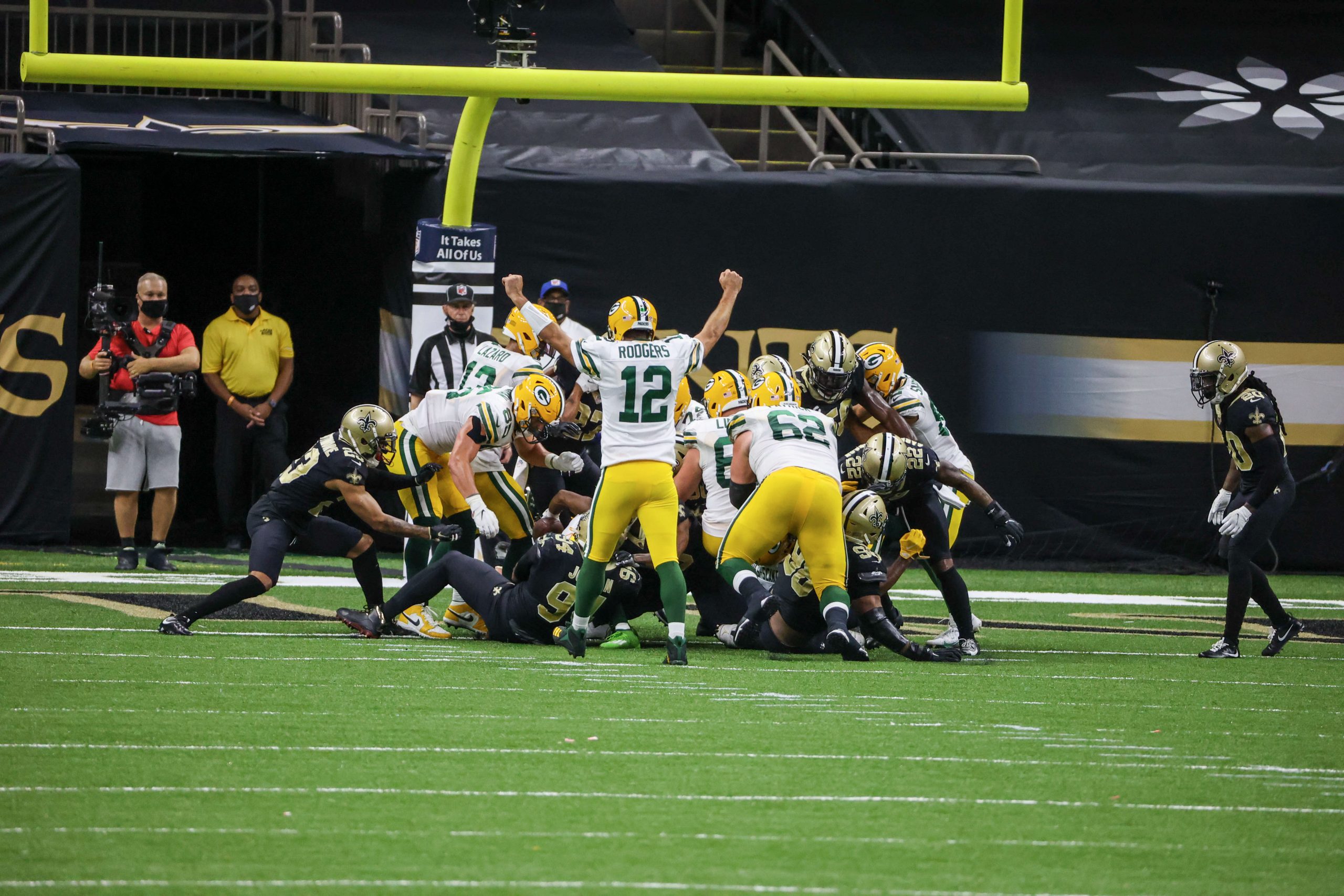 NFL: Green Bay Packers at New Orleans Saints