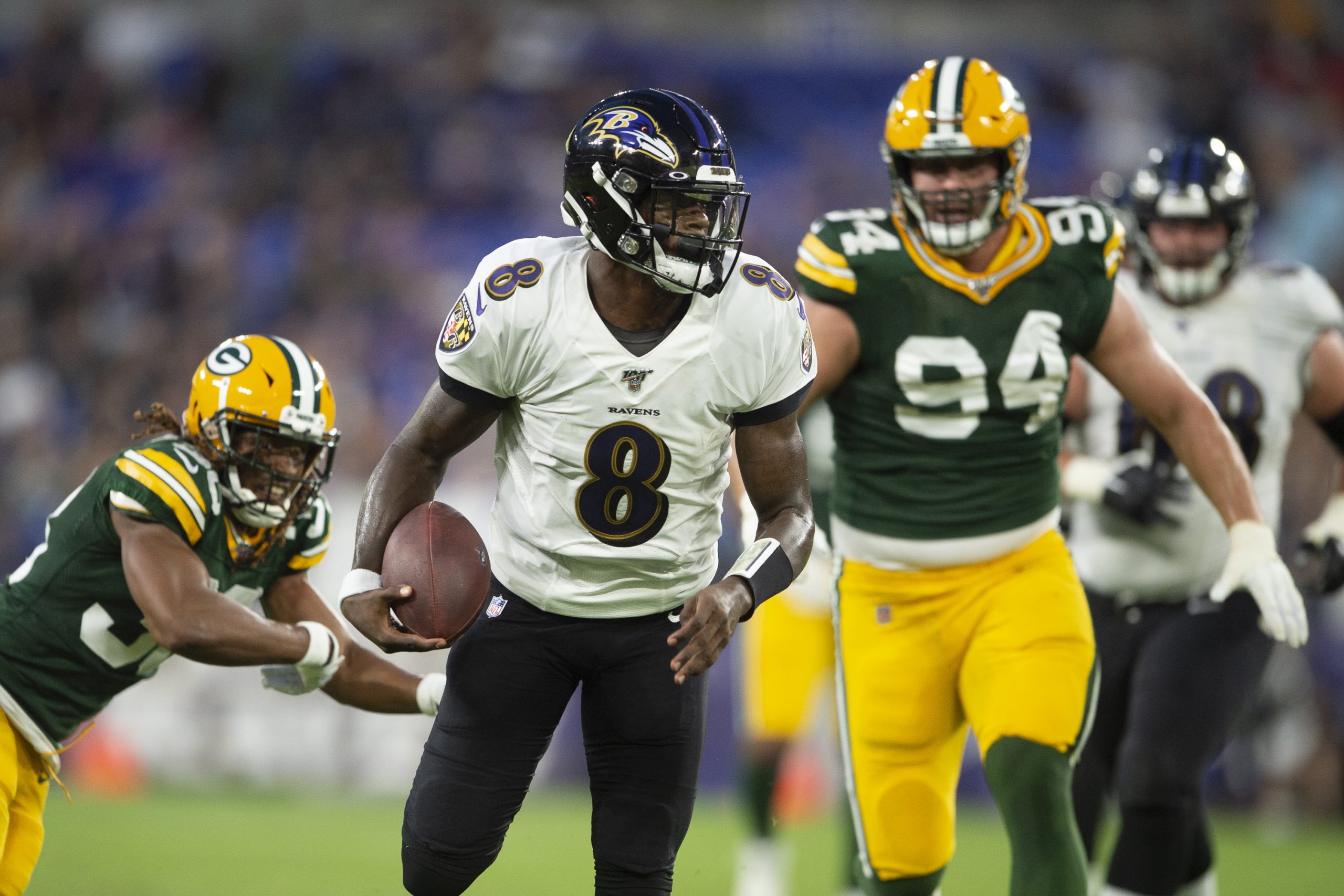 NFL: Preseason-Green Bay Packers at Baltimore Ravens