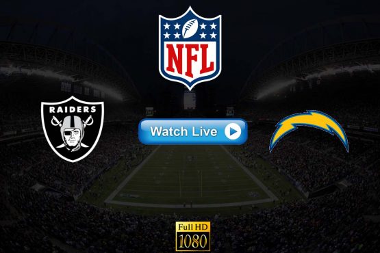 Raiders vs Chargers live streaming Reddit