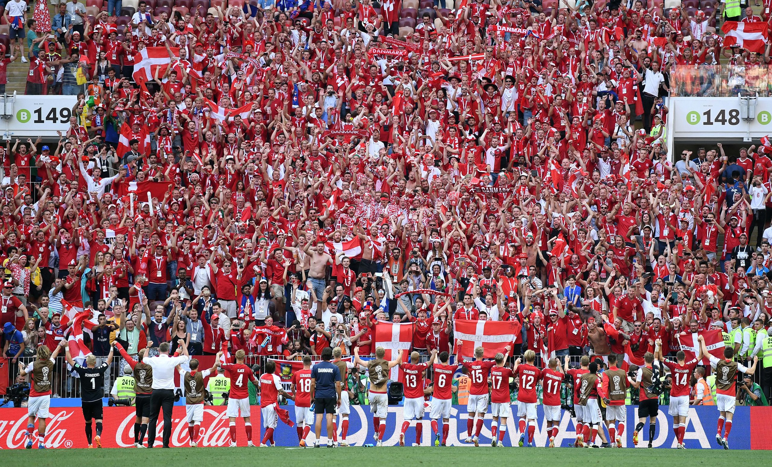 Soccer: World Cup-Denmark vs France