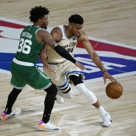 NBA: Boston Celtics at Milwaukee Bucks