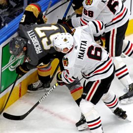 NHL: Stanley Cup Playoffs-Chicago Blackhawks at Vegas