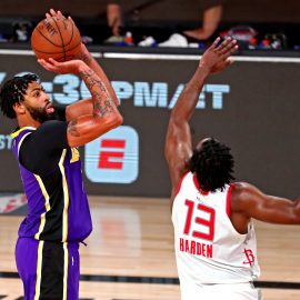 NBA: Playoffs-Houston Rockets at Los Angeles Lakers