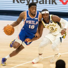 NBA: Preseason-Philadelphia 76ers at Indiana Pacers