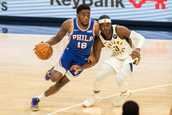 NBA: Preseason-Philadelphia 76ers at Indiana Pacers
