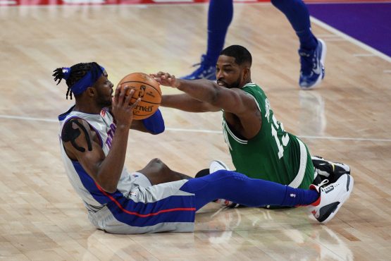 NBA: Boston Celtics at Detroit Pistons