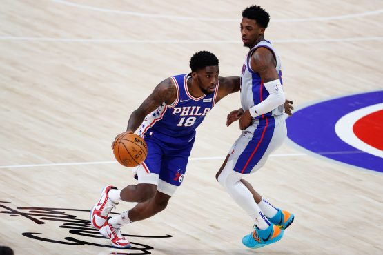 NBA: Philadelphia 76ers at Detroit Pistons