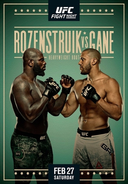 UFC Fight Night: Rozenstruik vs Gane Results