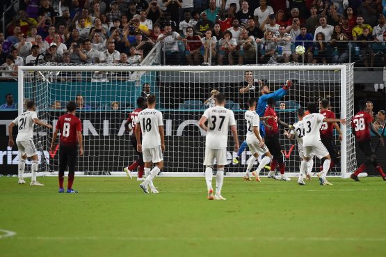 Soccer: International Champions Cup-Manchester United at Real Madrid