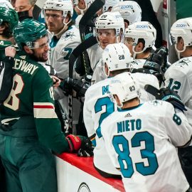 NHL: San Jose Sharks at Minnesota Wild