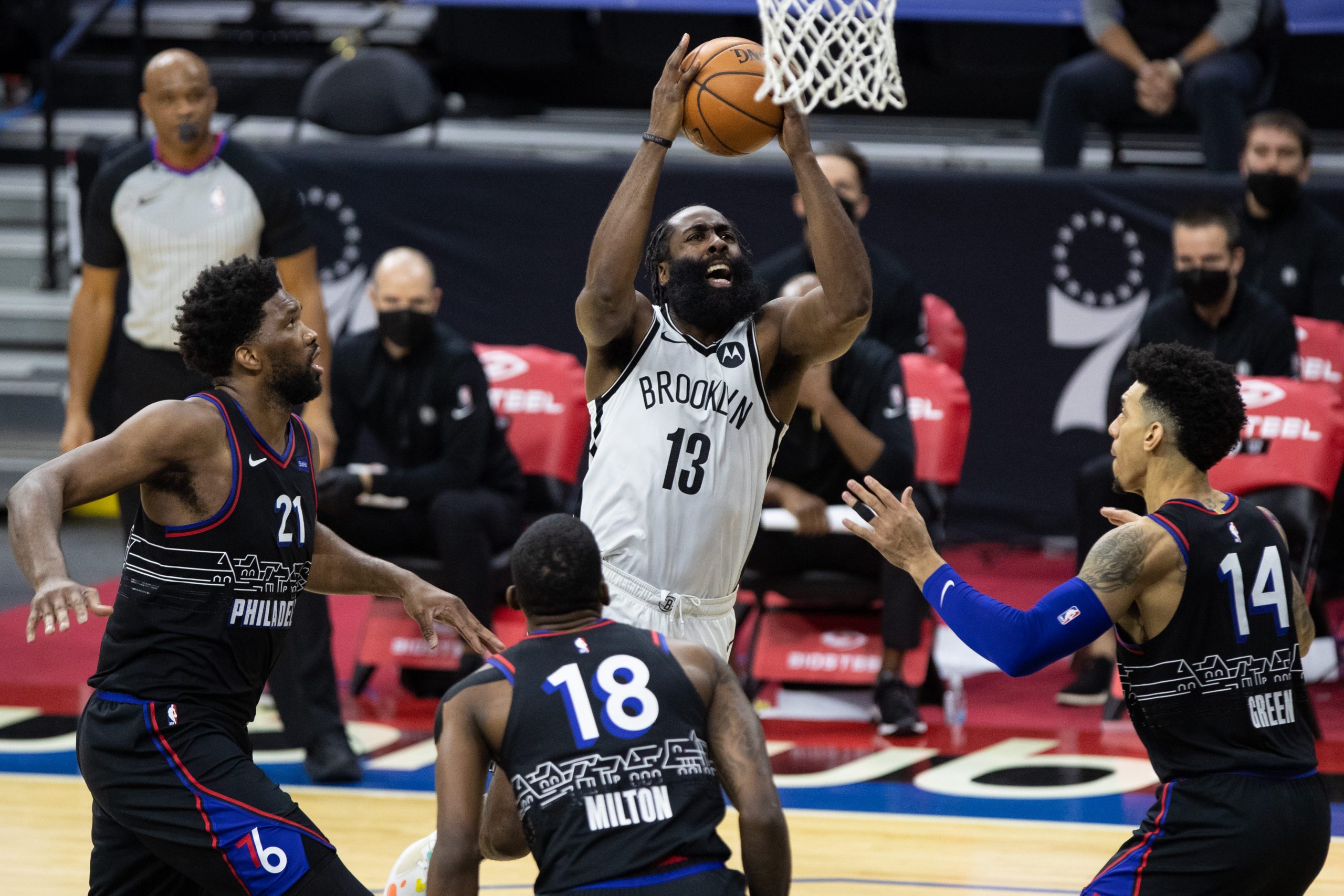 NBA: Brooklyn Nets at Philadelphia 76ers