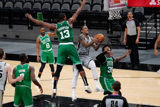 NBA: Boston Celtics at San Antonio Spurs