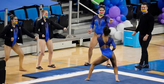 rhythmic gymnastics team