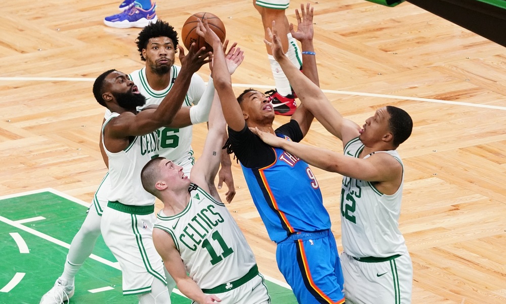 NBA: Oklahoma City Thunder at Boston Celtics
