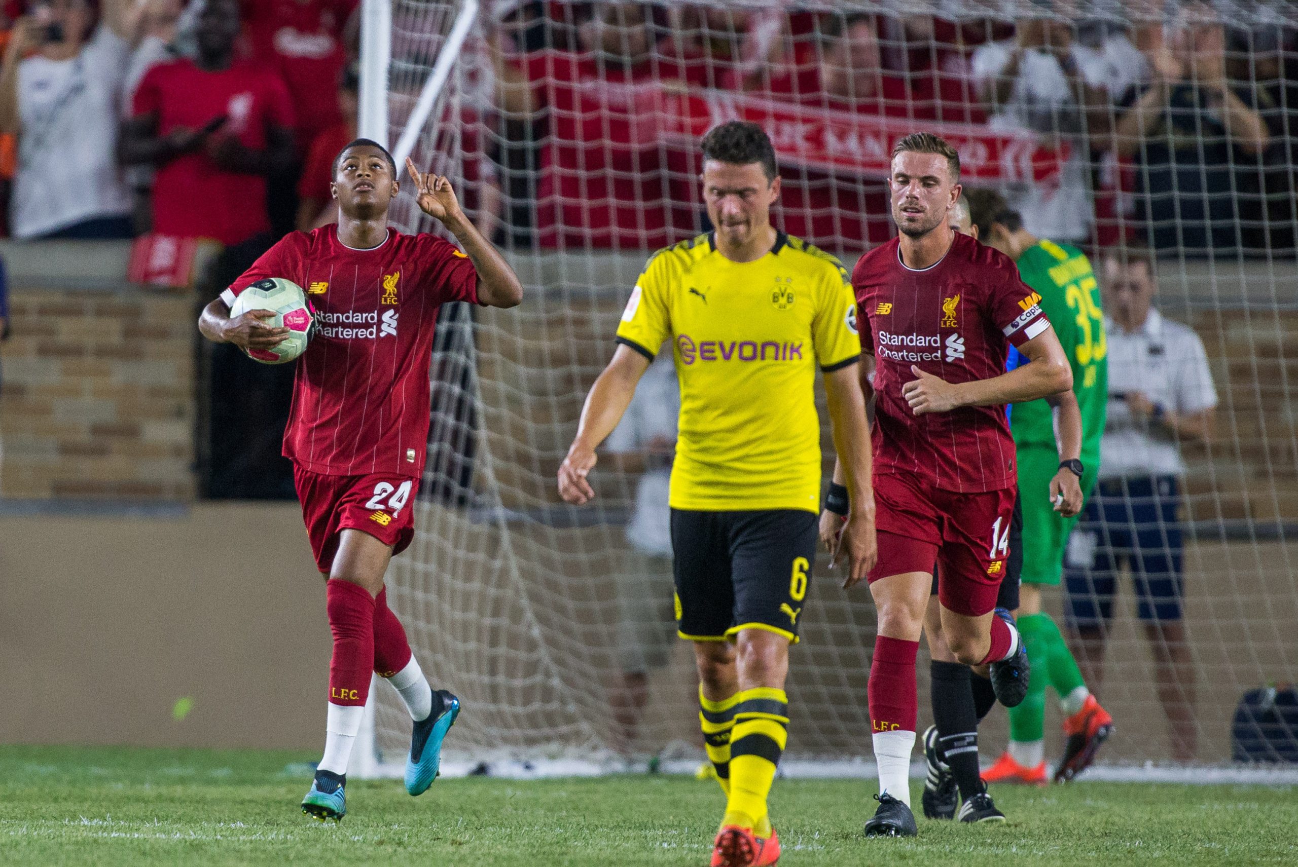 Soccer: Borussa Dortmund at Liverpool