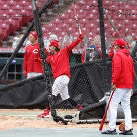 MLB: Cincinnati Reds-Workouts