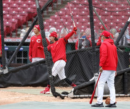 MLB: Cincinnati Reds-Workouts